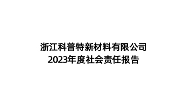 公司社會責(zé)任報告